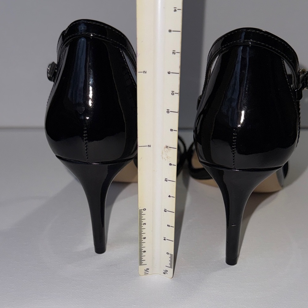 Michael Kors Black Patent Heels size 7 - Picture 8 of 16